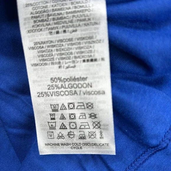 Montreal Expos Shirt Men Large Blue Nike Short Sleeve Crew Neck New L - Picture 6 of 7